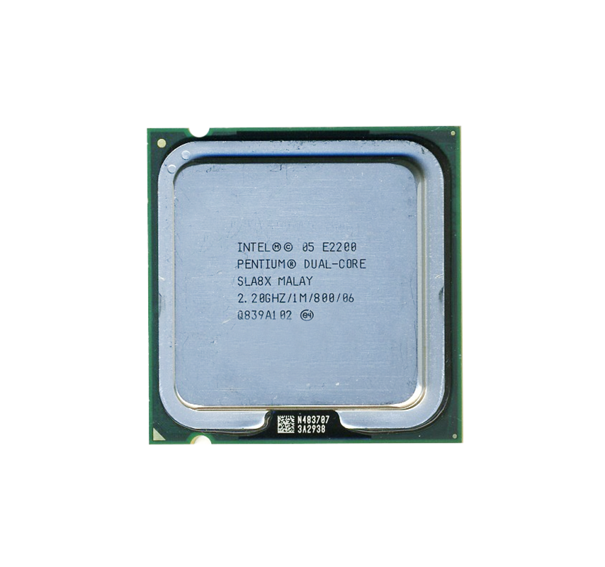Intel BXC80557E2200 Pentium E2200 2-Core 2.20GHz 800MHz FSB 1MB L2 Cache Socket LGA775 Processor