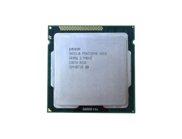 Intel BXC80623G850 Pentium G850 Dual Core 2.90GHz 5.00GT/s DMI 3MB L3 Cache Socket FCLGA1155 Processor