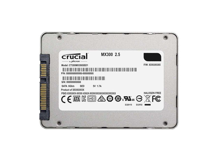 Crucial CT275MX300SSD1 MX300 275GB Triple-Level Cell SATA 6Gb/s 2.5-Inch Solid State Drive