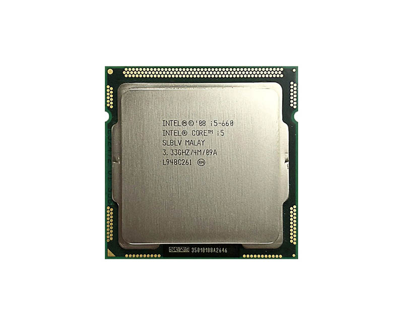 Dell D33M2 3.3GHz 2.5GT/s QPI 4MB L3 Cache Socket FCLGA1156 Intel Core i5-660 Dual-core (2 Core) Processor