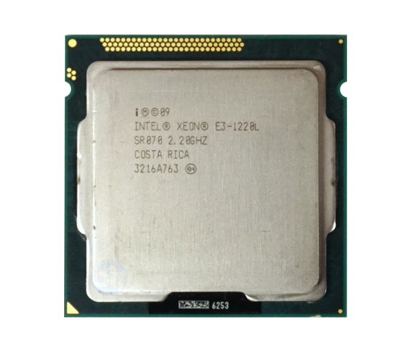 Intel E3-1220L Xeon 2-Core 2.20GHz 5GT/s DMI 3MB SmartCache Socket FCLGA1155 Processor