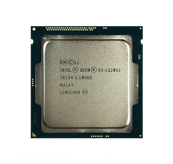 Intel E3-1220V3 Xeon E3-1220 v3 Quad Core 3.10GHz 5.00GT/s DMI 8MB SmartCache Socket FCLGA1150 Processor