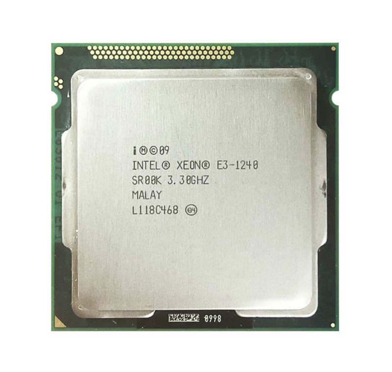 Intel E3-1240 Xeon Quad Core 3.30GHz 5.00GT/s DMI 8MB SmartCache Socket LGA1155 Processor