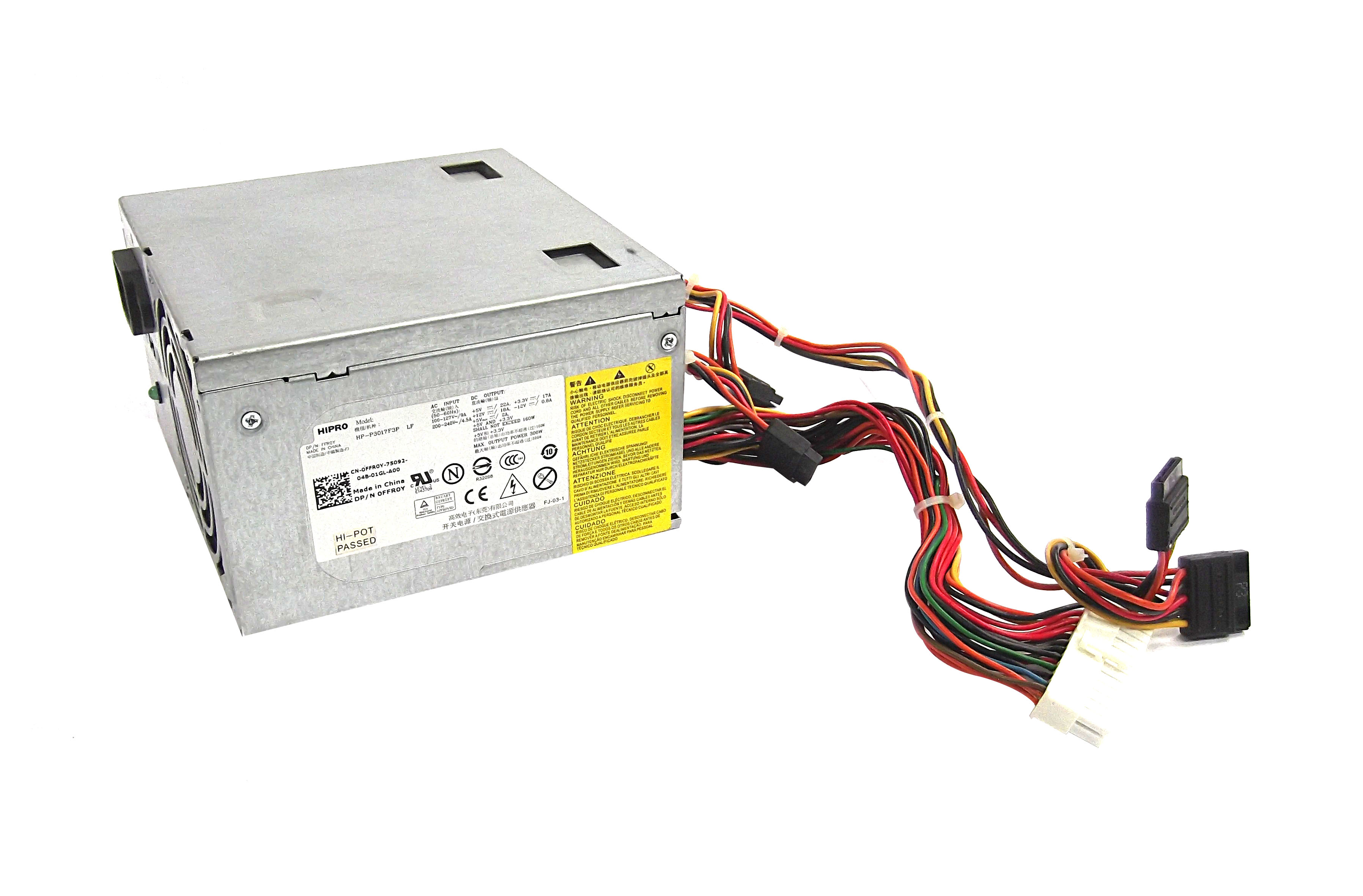 Dell 0FFR0Y 300-Watts 24-Pin ATX Power Supply for Inspiron 518/519