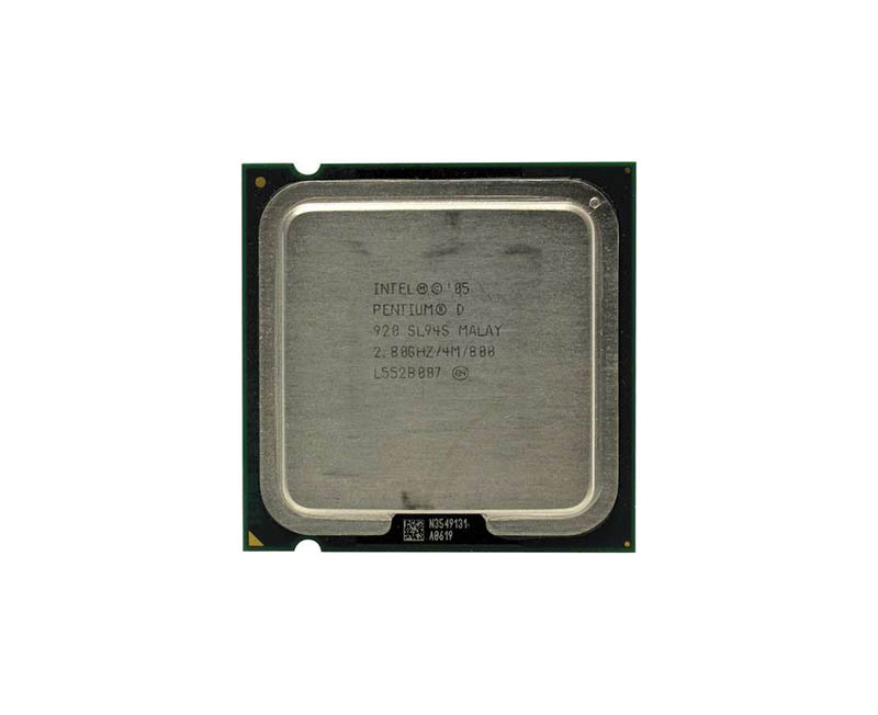 Dell HG863 2.80GHz 800MHz FSB 4MB L2 Cache Socket PLGA775 Intel Pentium D 920 Dual-core (2 Core) Processor