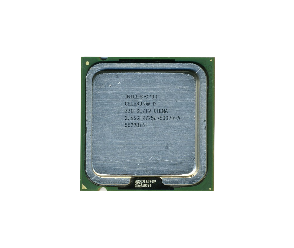 Dell 311-5524 2.66GHz 533MHz FSB 256KB L2 Cache Socket LGA775 Intel Celeron D 331 Single-core (1 Core) Processor