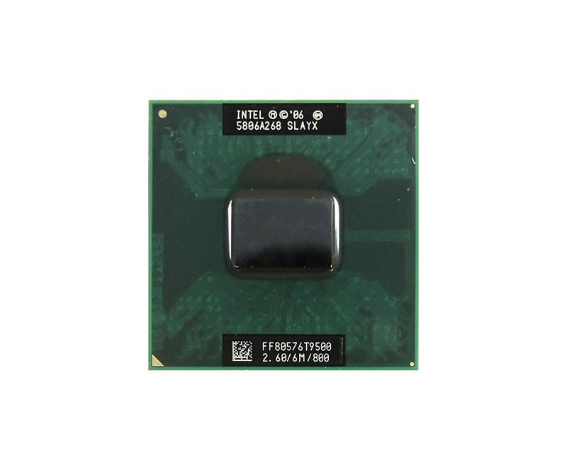 Dell J137D 2.6GHz 800MHz FSB 6MB L2 Cache Socket PPGA478 Intel Core 2 Duo T9500 Dual-core (2 Core) Processor