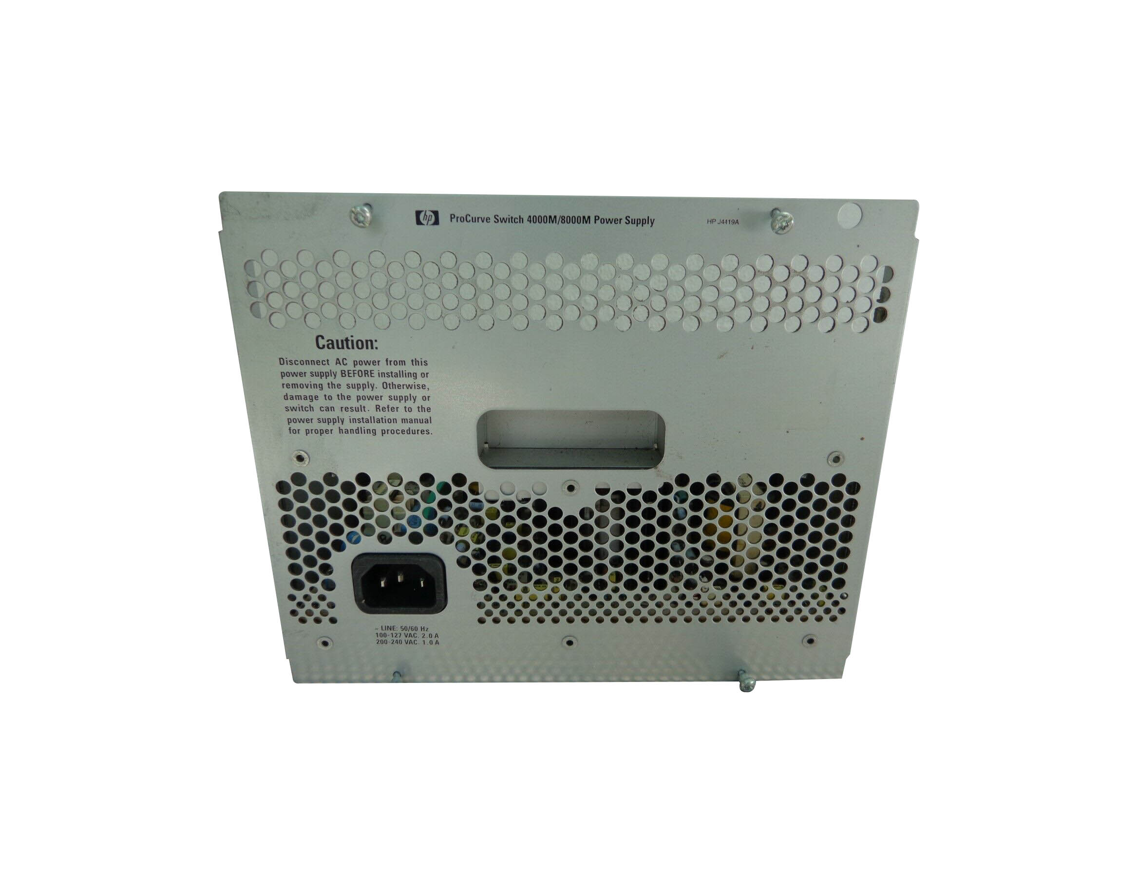 HP J4119A#ABA 625-Watts 100-240VAC Redundant Hot-Plug Power Supply for ProCurve 4000M/ 8000M Switch
