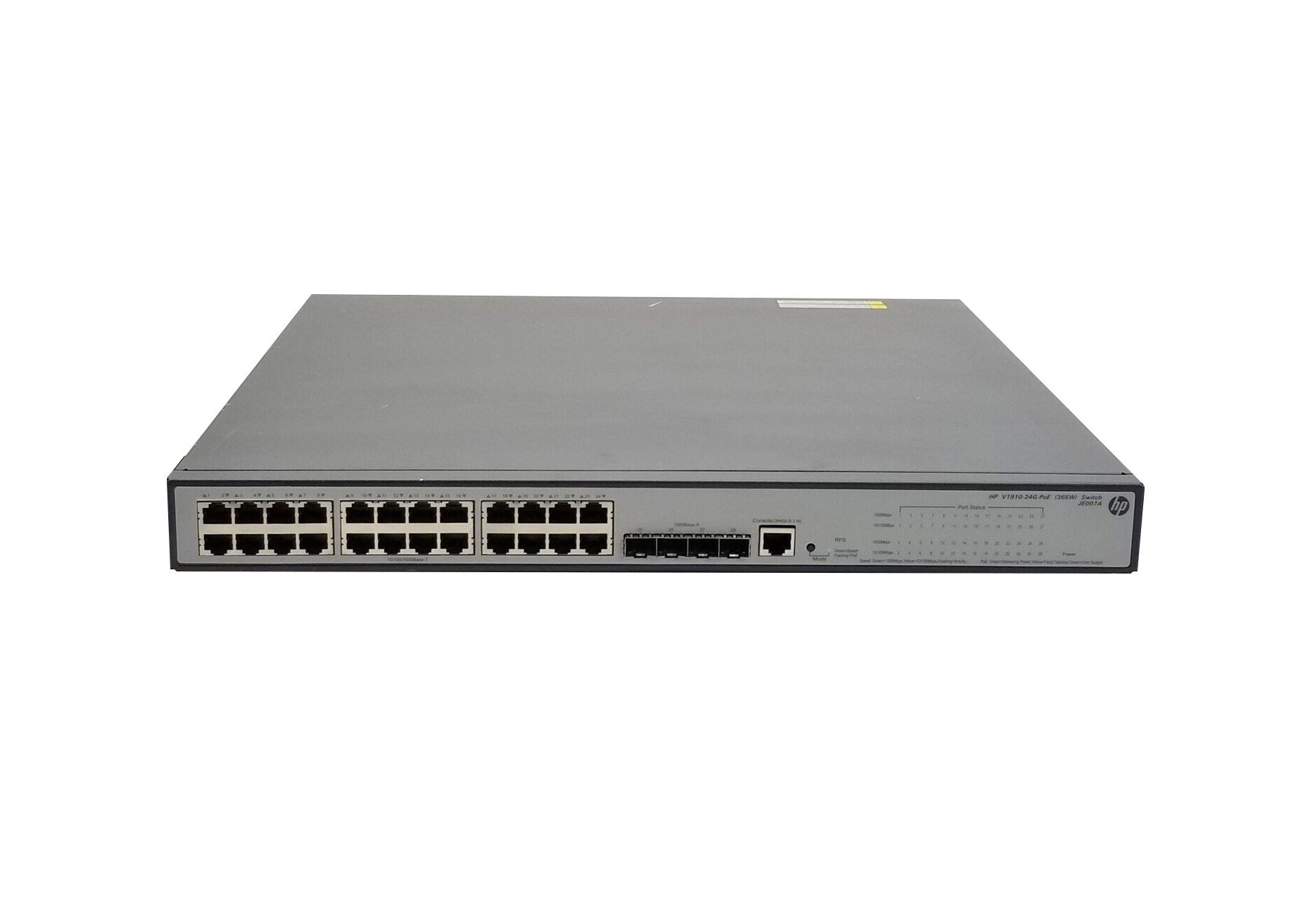 Je007as#aba - Hpe Officeconnect 1910 Series 1910-24g-poe 24 X Rj-45 