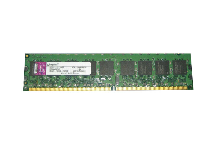 Kingston KTH-XW4400E6/2G 2GB DDR2-800MHz PC2-6400 ECC Unbuffered CL6 240-Pin DIMM 1.8V Memory Module