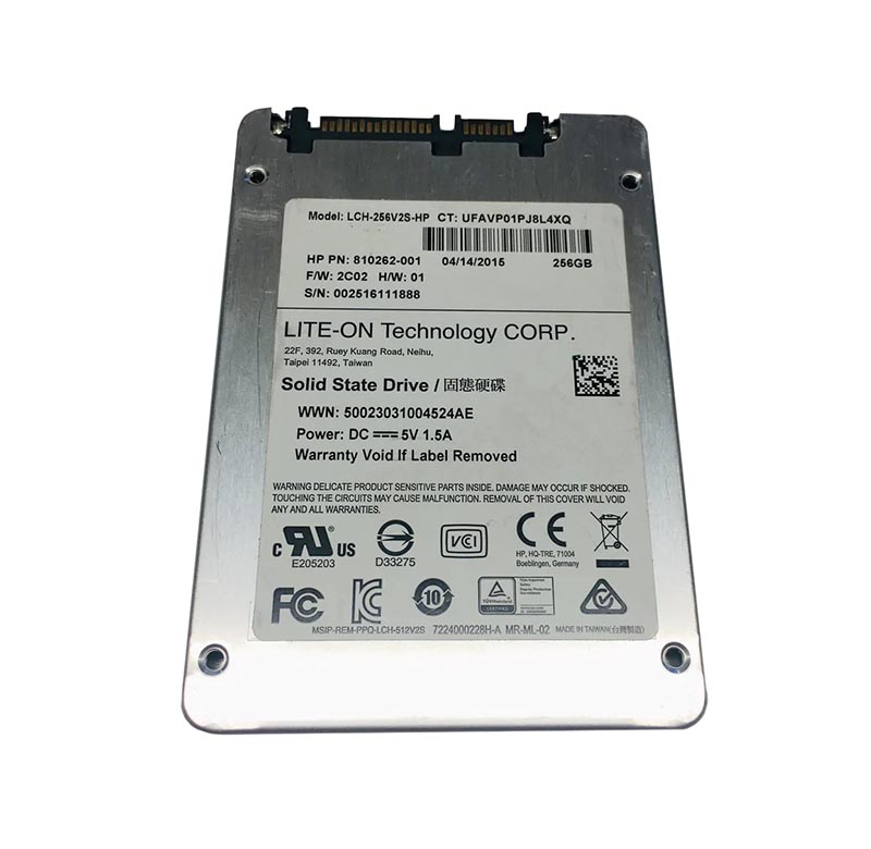 Lite-On LCH-256V2S ZETA Series 256GB Multi-Level Cell (MLC) SATA 6Gb/s Mainstream 2.5-inch Solid State Drive