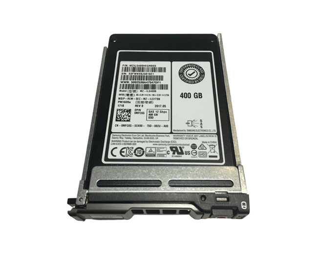 Samsung MZ-ILS400B PM1635a Series 400GB Multi-Level Cell SAS 12Gb/s 2.5-inch Solid State Drive