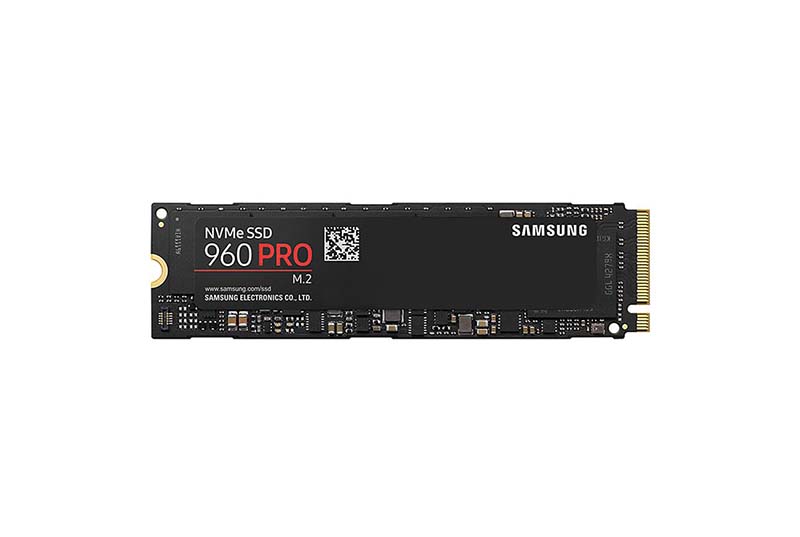 Samsung MZ-V6P512B/EC 960 PRO Series 512GB Multi-Level Cell PCI Express 3.0 x4 NvMe M.2 2280 Solid State Drive
