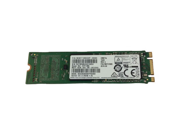 Samsung MZNTY128HDHP-00000 CM871a Series 128GB Triple-Level Cell SATA 6Gb/s M.2 2280 Solid State Drive