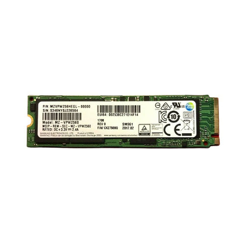 MZVPW256HEGL-00000 - Samsung SM961 256GB Multi-Level-Cell PCI Express ...