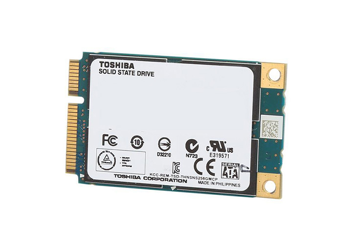 Toshiba P000532440 62GB Multi-Level Cell SATA 3Gb/s mSATA Solid State Drive