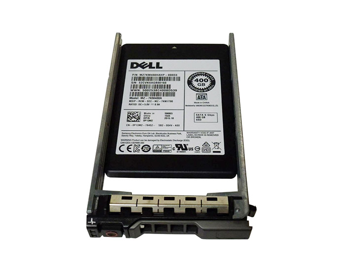 Dell V9NNC 400GB Multi-Level Cell SATA 6Gb/s Hot-Pluggable Mixed Use 2.5-Inch Solid State Drive for PowerEdge Servers