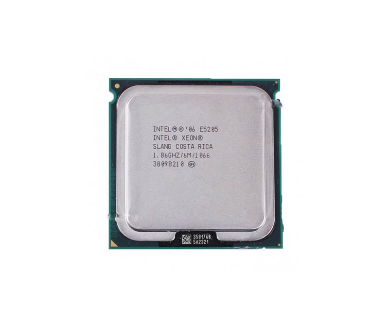 Dell RX545 1.86GHz 1066MHz FSB 6MB L2 Cache Socket LGA771 Intel Xeon E5205 Dual Core Processor