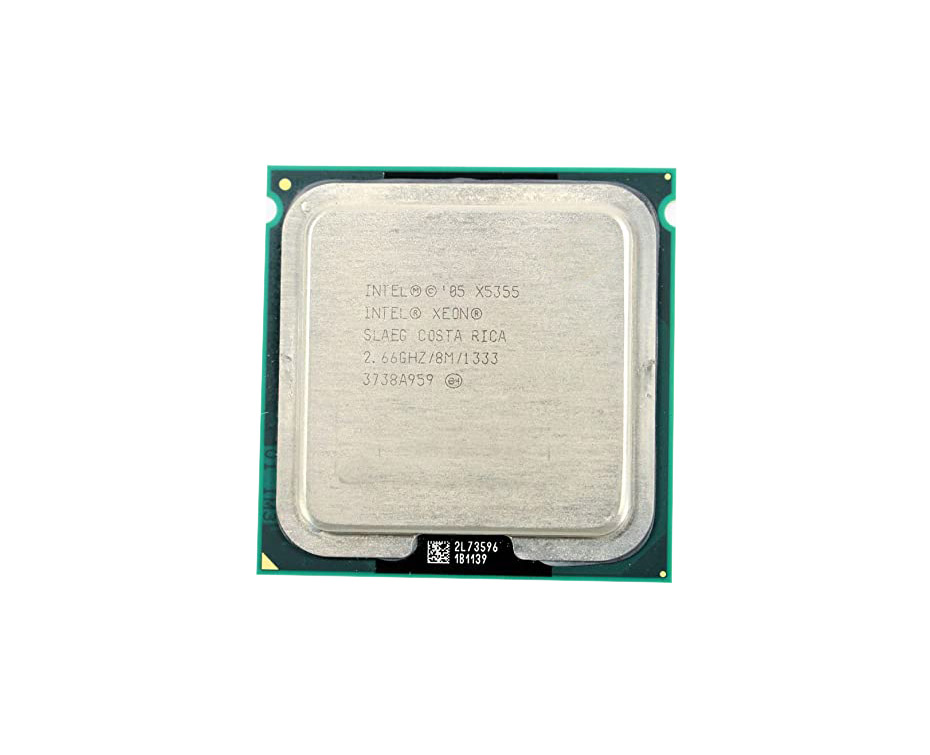 Fujitsu S26361-F3349-L266 2.66GHz 1333MHz FSB 8MB L2 Cache Socket LGA771 / PLGA771 Intel Xeon X5355 4-Core Processor