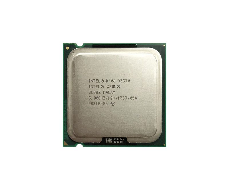 Fujitsu S26361-F3476-E337 3.0GHz 1333MHz FSB 12MB L2 Cache Socket LGA775 Intel Xeon X3370 4-Core Processor