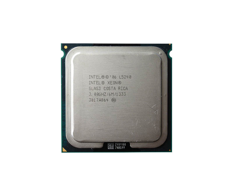 Fujitsu S26361-F3883-L500 3.0GHz 1333MHz FSB 6MB L2 Cache Socket LGA771 Intel Xeon L5240 2-Core Processor
