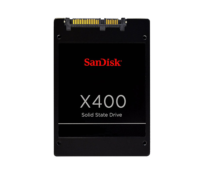 SanDisk SD8SB8U256G1122 X400 256GB Triple-Level Cell (TLC) SATA 6Gb/s 2.5-inch Solid State Drive