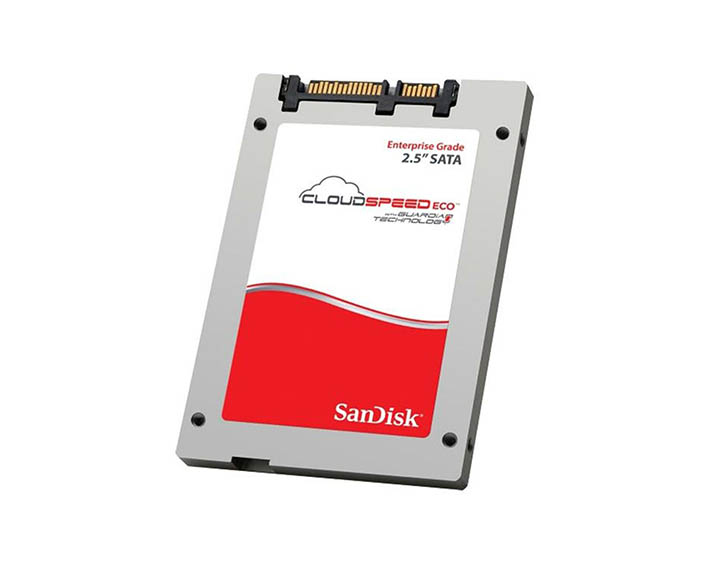 SanDisk SDLFNDAR480G1HA1 Cloudspeed Eco 480GB Multi-Level Cell (MLC) SATA 6Gb/s 2.5-inch Solid State Drive
