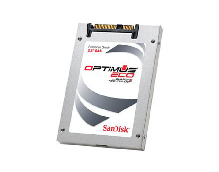 SanDisk SDLLGCDM-020T-5C02 Optimus Eco 2TB Multi-Level Cell (MLC) SAS 6Gb/s Read Intensive 2.5-inch Solid State Drive