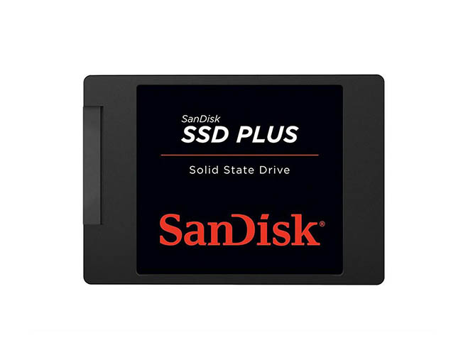 SanDisk SDSSDA480GG25 SSD Plus 480GB Multi-Level Cell (MLC) SATA 6Gb/s 2.5-inch Solid State Drive