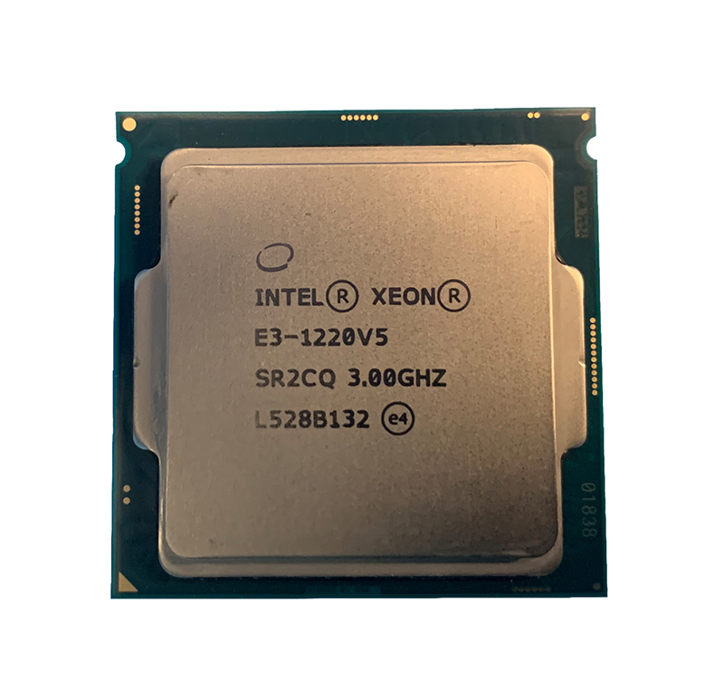 Intel SR2CQ Xeon E3-1220V5 Quad Core 3.00GHz 8.00GT/s DMI3 8MB Smart Cache Socket FCLGA1151 Processor