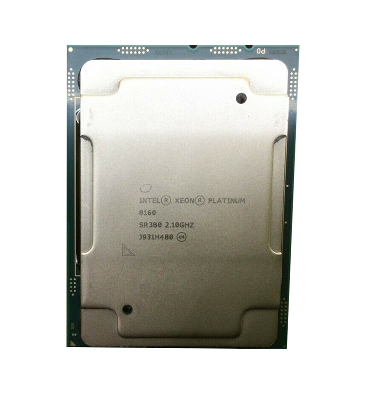 Intel SR3B0 Xeon Platinum 8160 24-Core 2.10GHz 3 UPI 33MB L3 Cache Socket FCLGA3647 Processor