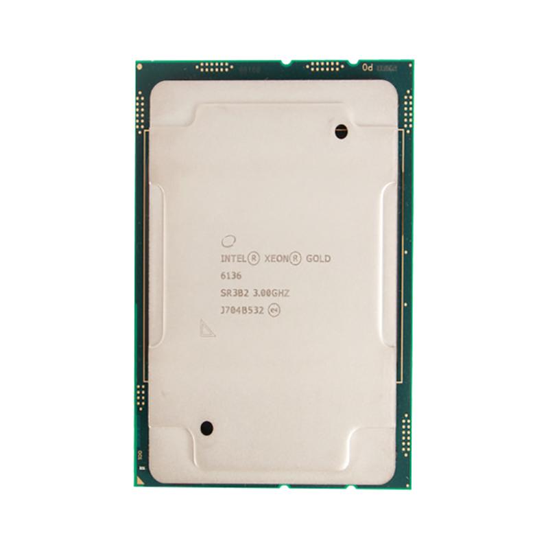 Intel SR3B2 Xeon Gold 6136 12-Core 3.00GHz 3 UPI 24.75MB L3 Cache Socket FCLGA3647 Processor