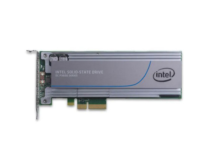 Intel SSDPEDME016T410 DC P3600 1.6TB Multi-Level Cell PCI Express 3.0 x4 NVMe HHHL Add in Card Solid State Drive