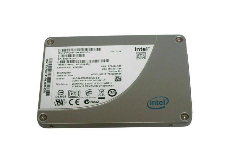 Intel SSDSA2M080G2LE X25-M 80GB Multi-Level Cell SATA 3Gb/s 2.5-Inch Solid State Drive