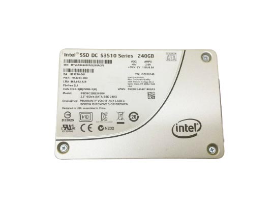 Intel SSDSC2BB240G6 DC S3510 240GB Multi-Level Cell SATA 6Gb/s 2.5-Inch Solid State Drive