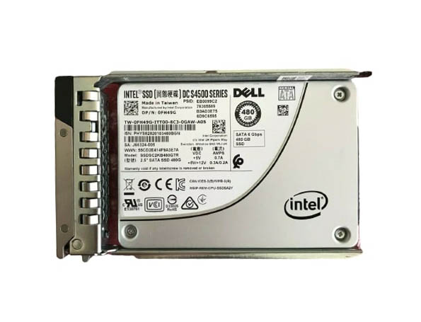 Intel SSDSC2KB480G7R DC S4500 480GB Triple-Level Cell SATA 6Gb/s 2.5-Inch Solid State Drive