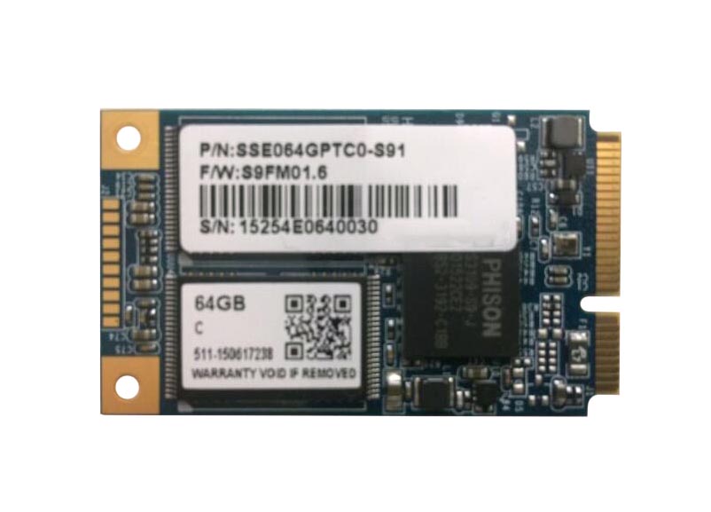 Exabyte Corp SSE064GPTC0-S91 64GB mSATA Solid State Drive