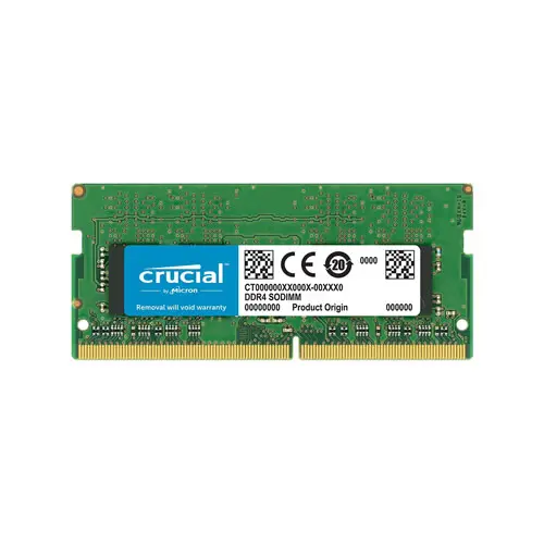 CT8G4SFD824A - Crucial 1x 8GB DDR4-2400 SODIMM PC4-19200T-S Dual Rank x8  Module