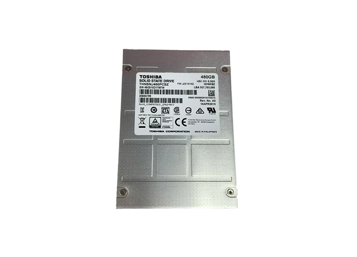 Toshiba THNSNJ480PCSZ HK3R2 480GB SATA 6GB/s Multi-Level Cell Solid State Drive