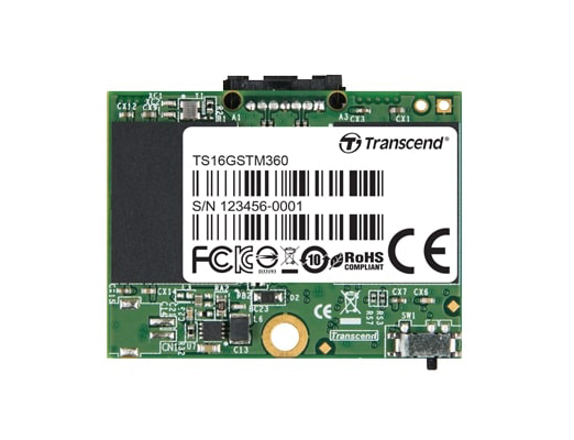 Transcend TS16GSTM360 STM360 16GB Single-Level Cell SATA 6Gb/s 7-Pin Horizontal DOM Solid State Drive