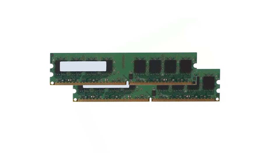 Transcend TS2GNEFS23 2GB Kit (2 x 1GB) DDR2-667MHz PC2-5300 ECC Fully Buffered CL5 240-Pin DIMM Dual Rank Memory