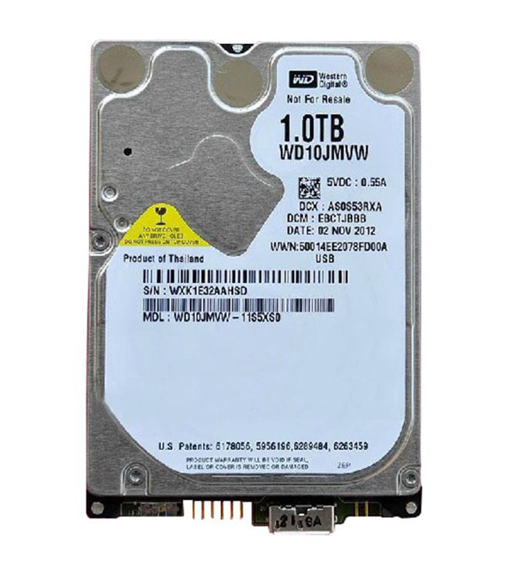 Western Digital WD10JMVW-11S5XS0 1TB 5400RPM USB 3.0 8MB Cache 2.5-Inch ...