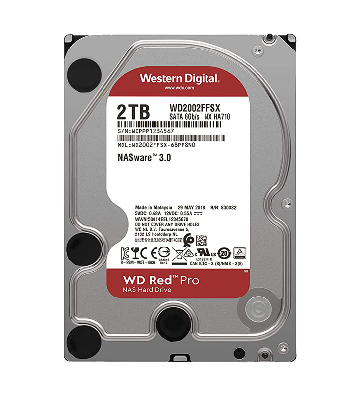 WD2002FFSX-68PF8N0 - Western Digital Red Pro 2TB 7200RPM SATA 6Gb/s ...