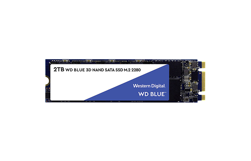 Western Digital WDS200T2B0B Blue 2TB SATA 6Gb/s 3D NAND M.2 2280 Solid State Drive