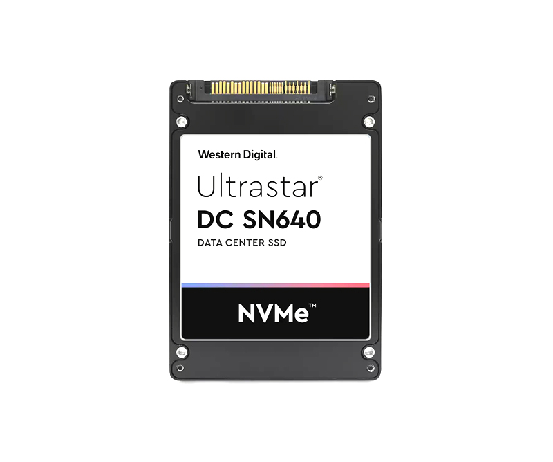 Ultrastar DC SN640 Series 800GB Triple-Level Cell PCI Express NVMe 3.1 x4 3D NAND (ISE Encryption) U.2 2.5-Inch Solid State Drive
