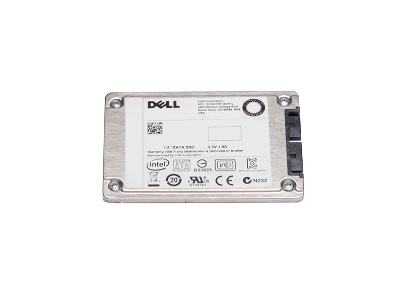 Dell X7PVW 400GB Multi-Level Cell SATA 6Gb/s uSATA 1.8-Inch Solid State Drive 