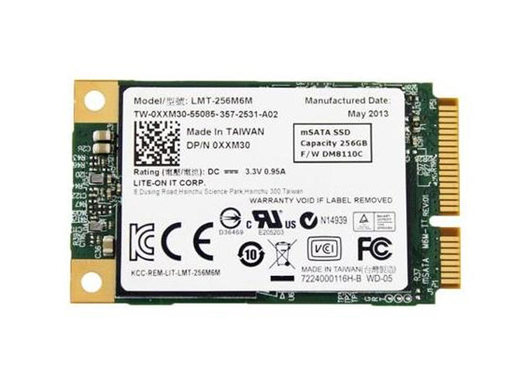Dell XXM30 256GB Multi-Level Cell SATA 6Gb/s mSATA Solid State Drive for Latitude Notebook