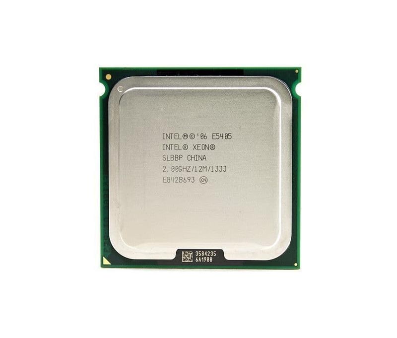 Intel BX80574E5405A Xeon E5405 Quad-core (4 Core) 2.00GHz 1333MHz FSB 12MB L2 Cache Socket LGA771 Processor