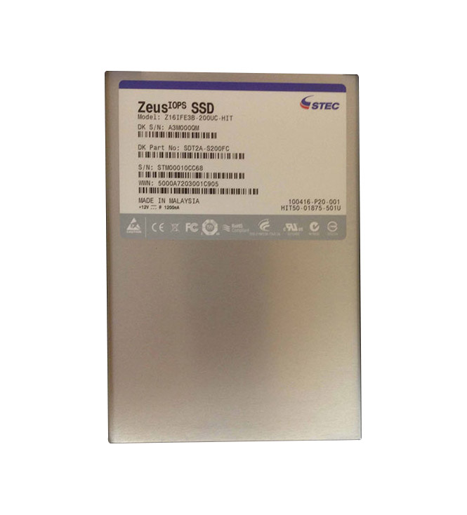 Hitachi Z16IFE3B-200UC-HIT 200GB Fibre Channel 3.5-Inch Solid State Drive